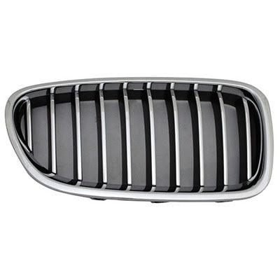 BMW 5 Series CAPA Certified Grille Passenger Side Chrome 528 Models Without M Package/Night Vision - BM1200245C