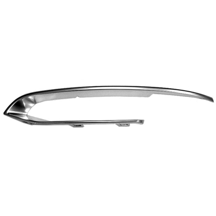 2014-2016 BMW 5 Series Front Driver Side Bumper Grille Molding - BM1046132-Partify-Painted-Replacement-Body-Parts