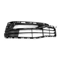 BMW 5 Series Lower CAPA Certified Grille Passenger Side Painted Black Without M-Package - BM1039195C