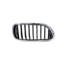 BMW 5 Series OEM Grille Passenger Side Chrome With 9 Bars Without Luxury Package/M-Package/Night Vision - 51137383520