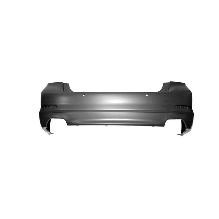 BMW 5 Series CAPA Certified Rear Bumper With Sensor Holes Without M-Package - BM1100380C