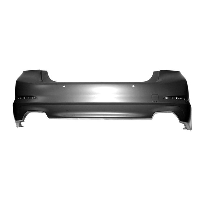 BMW 5 Series CAPA Certified Rear Bumper Without Sensor Holes/ M-Package - BM1100379C