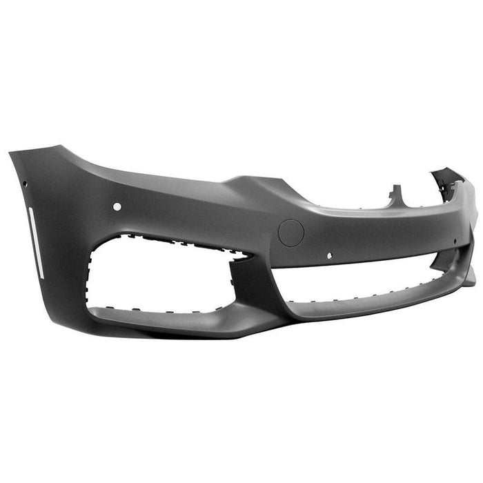 BMW 530E CAPA Certified Front Bumper With Sensor Holes Without Headlight Washer Holes SedanWith M-Package - BM1000470C
