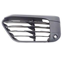 2016-2018 BMW X1 Lower Grille Driver Side Matte Black With Sensor Base Model - BM1038204-Partify-Painted-Replacement-Body-Parts