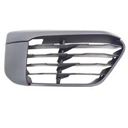 BMW X1 Lower OEM Grille Passenger Side Matte Black Without Sensor Base Model - 51117453982