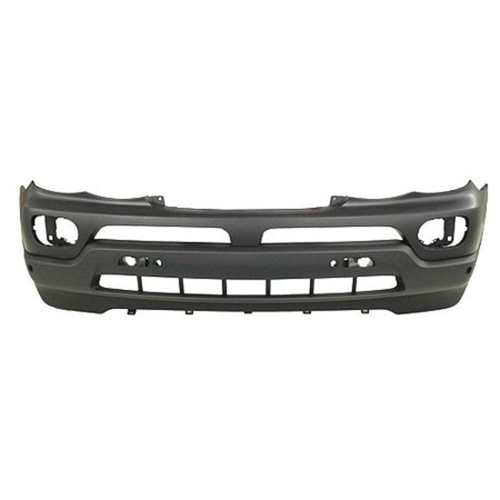 BMW X5 CAPA Certified Front Bumper With Sensor Holes Without Headlight Washer Holes - BM1000167C