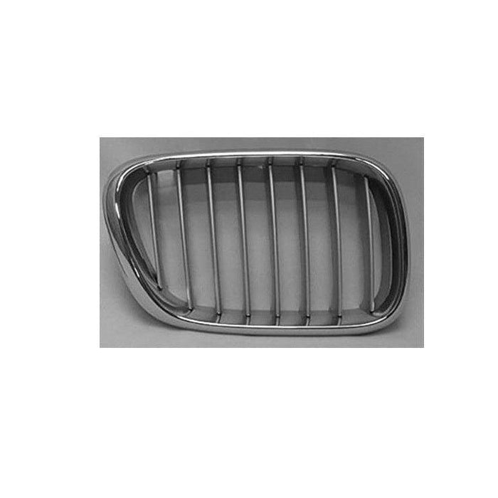 BMW X5 CAPA Certified Grille Passenger Side Chrome/Titan Color - BM1200155C