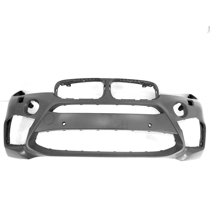 BMW X5 CAPA Certified Front Bumper With Sensor Holes/Headlight Washer Holes - BM1000434C