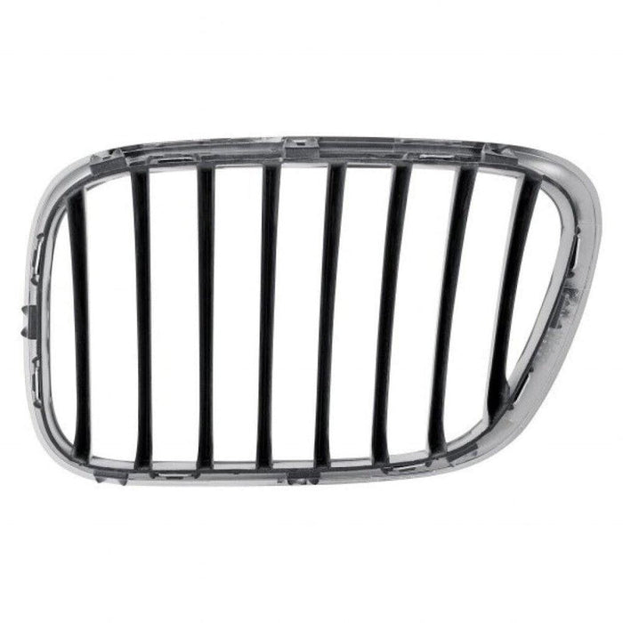 2000-2003 BMW X5 Grille Passenger Side Chrome/Titan Color - BM1200155-Partify-Painted-Replacement-Body-Parts