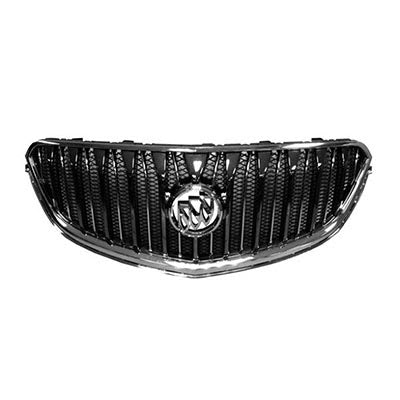 Buick Enclave CAPA Certified Grille Without Emblem Chrome And Black - GM1200669C