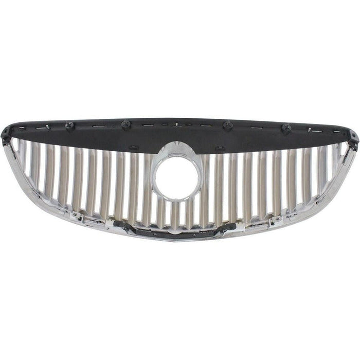 2008-2012 Buick Enclave Grille Black With Chrome Frame - GM1200628-Partify-Painted-Replacement-Body-Parts