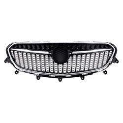 Buick Encore CAPA Certified Grille Black With Chrome Inner/Outer Moulding Includes Upper Mount Panel - GM1200755C