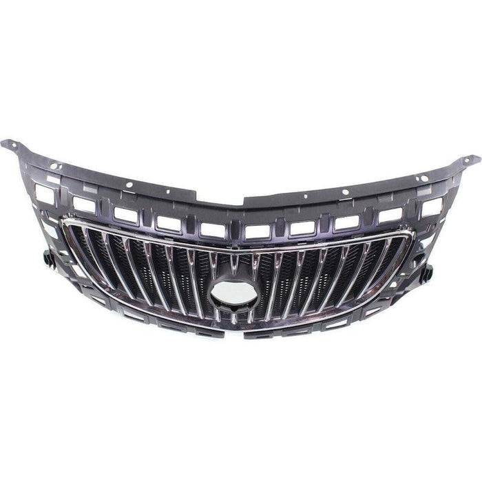 2011-2013 Buick Regal Grille Chrome Black - GM1200653-Partify-Painted-Replacement-Body-Parts