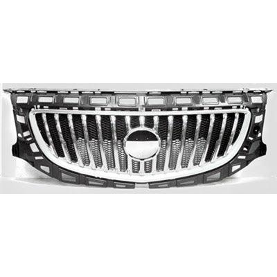 Buick Regal OEM Grille Chrome Black - 20977844