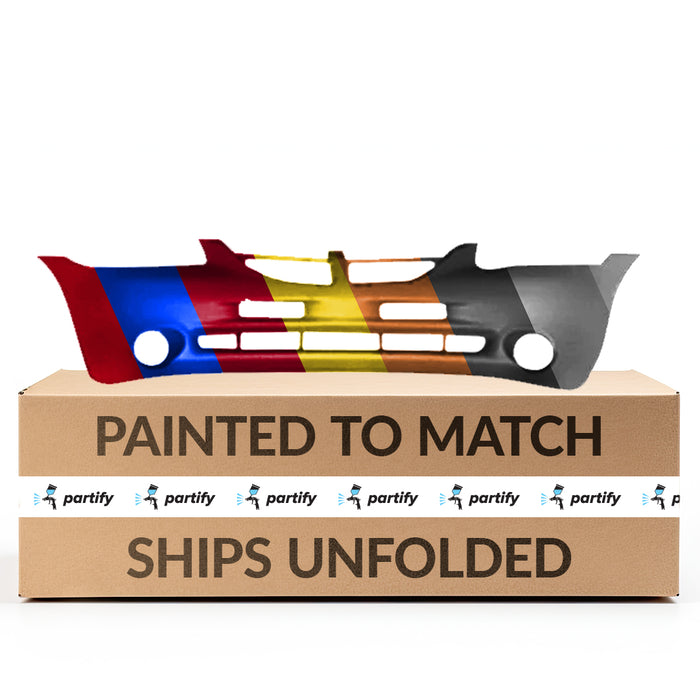 Dodge Caravan CAPA Certified Front Bumper W/Round Fog Lamps Smooth Finish - CH1000270C