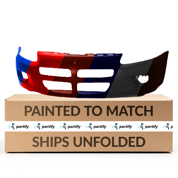 Parachoques delantero Dodge Stratus con certificación CAPA y orificios para lavafaros antiniebla (sedán) - CH1000323C