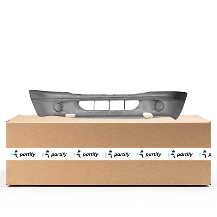 Dodge Durango CAPA Certified Front Bumper One Piece Type W/O Fog Lamps Textured Finish Code Mcc Gray - CH1000386C