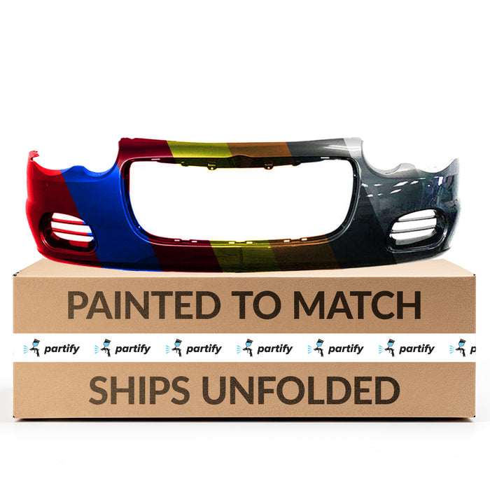 Chrysler Sebring Convertible OEM Front Bumper Without Fog Lamp Holes - 4805908AB