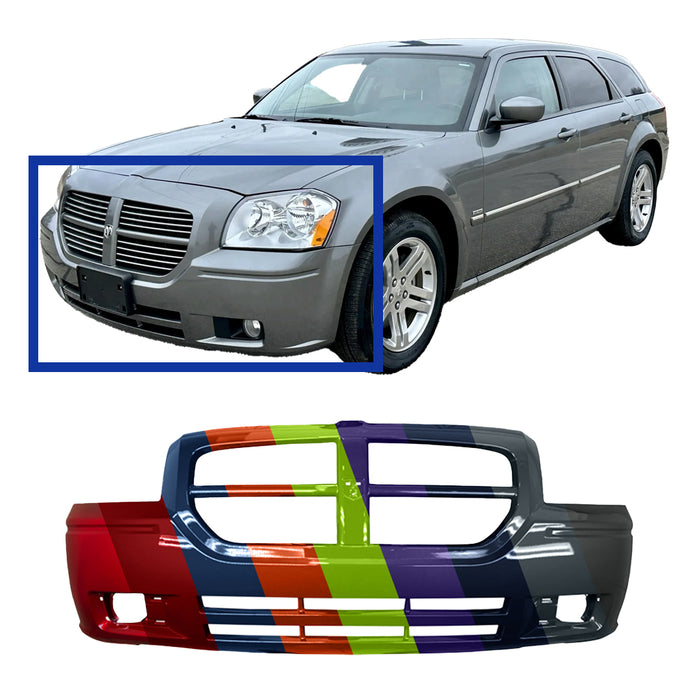 Dodge Magnum CAPA Certified Front Bumper - CH1000429C