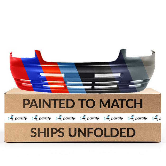 Plymouth Voyager/Dodge Caravan LE CAPA Certified Front Bumper White Bottom Textured Top - CH1000817C