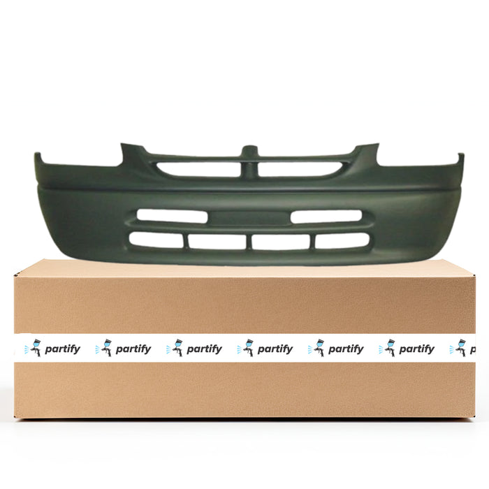 Dodge Caravan Front Bumper W/O Fog Lamps Textured Finish Green Bottom - CH1000818