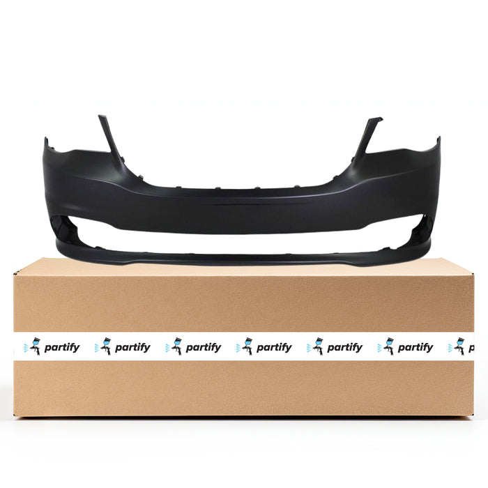 Dodge Caravan Front Bumper W/O Fog Lamps Textured Finish W/Gray-Green Bottom W/Unprimedd Top - CH1000824