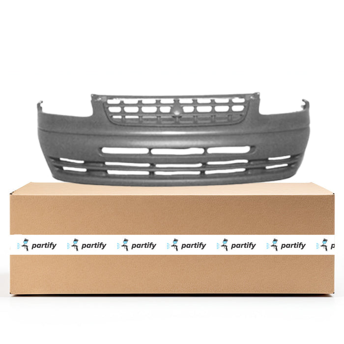 Plymouth Voyager CAPA Certified Front Bumper Cool Gray Bottom Textured d Top - CH1000838C
