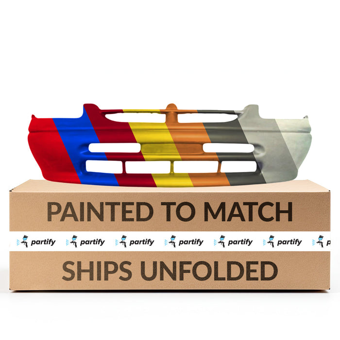 Dodge Caravan CAPA Certified Front Bumper Textured Cool Gray W/O Fog Lamps - CH1000855C