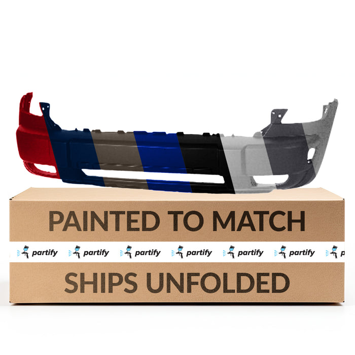 Jeep Liberty Front Bumper Without Tow Hook Holes - CH1000869