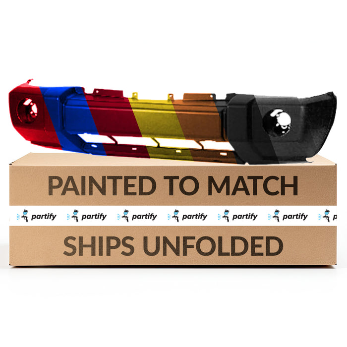 Jeep Commander CAPA Certified Front Bumper With Holes for Chrome Plate - CH1000874C