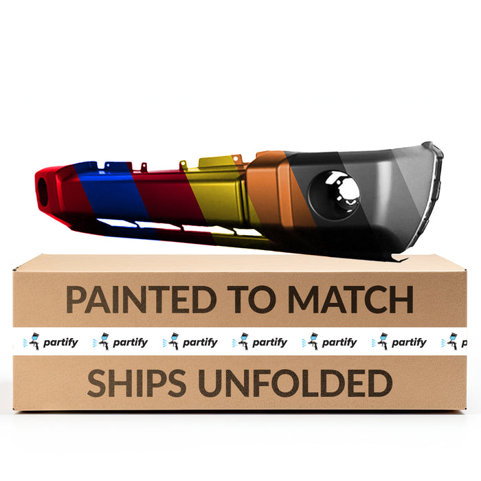 Parachoques delantero OEM para Jeep Commander sin orificios para placa cromada - 5183619AA