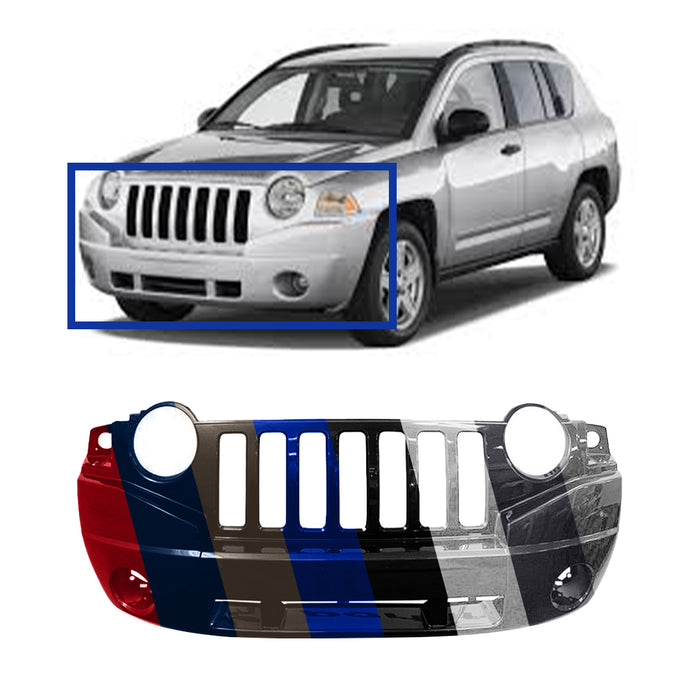 Jeep Compass Sport/Limited CAPA Certified Front Bumper - CH1000905C