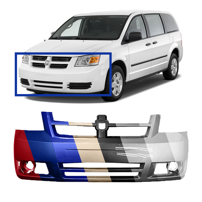 Dodge Grand Caravan SE CAPA Certified Front Bumper - CH1000924C