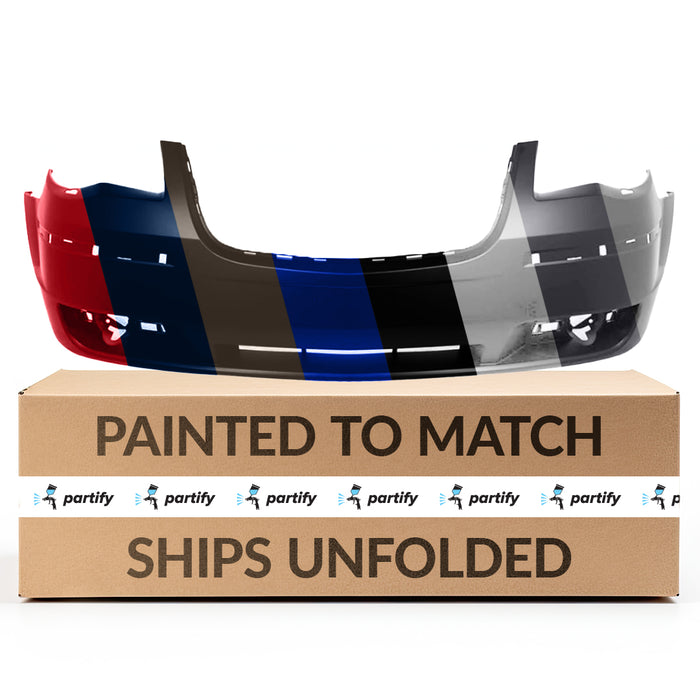 Chrysler Town & Country CAPA Certified Front Bumper With Headlight Washer & With Groove For Chrome Inserts - CH1000930C