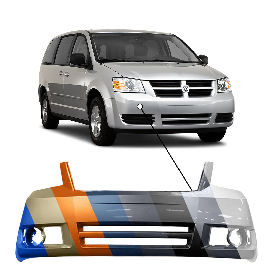 2008-2010 Dodge Grand Caravan SXT Front Bumper - CH1000931 — Partify