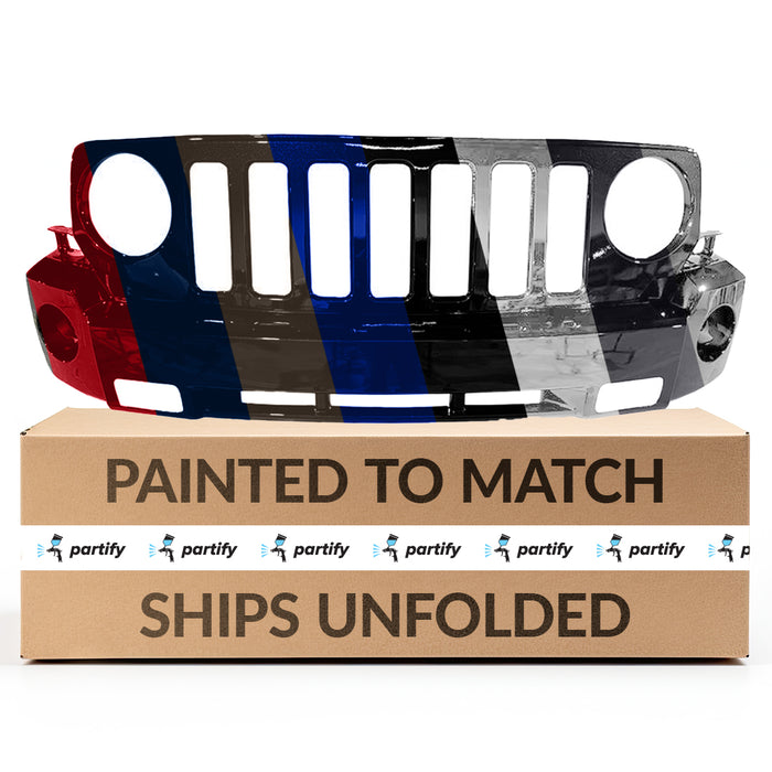 Parachoques delantero original Jeep Patriot con orificios para gancho de remolque - 68021303AB