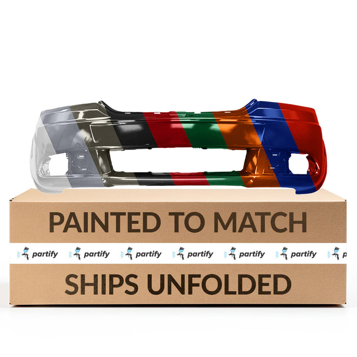 Dodge Journey OEM Front Bumper (One-Piece Bumper) Without Tow Hook Hole & Without Headlight Washer Holes - 68034169AD