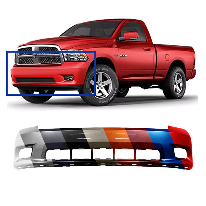 Dodge Ram Sport CAPA Certified Front Bumper - CH1000973C