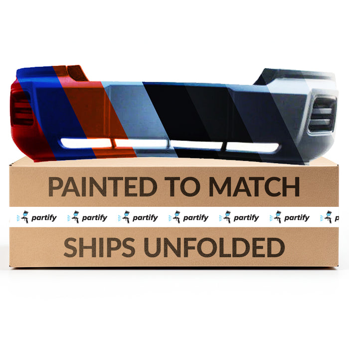 Parachoques delantero con certificación CAPA para camioneta Dodge Dakota, sin orificios para faros antiniebla ni para gancho de remolque - CH1000976C