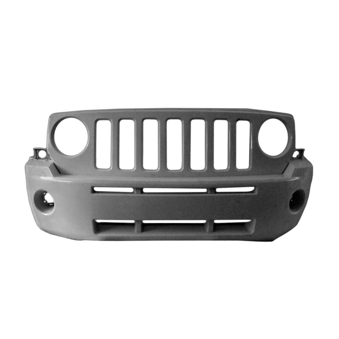 Jeep Patriot Front Bumper W/O Chrome W/O Tow Hooks W/Diesel Air Hole Eu/Au - CH1000989