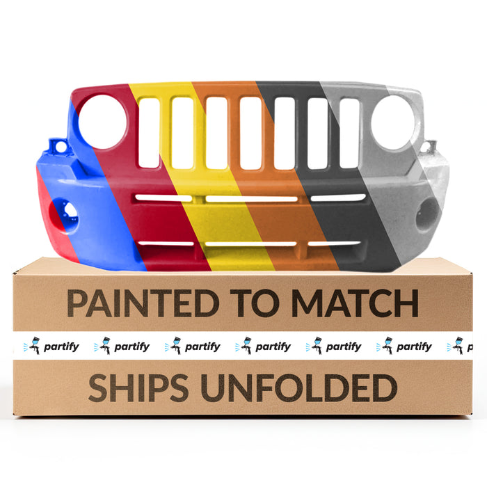 Parachoques delantero Jeep Patriot sin cromado, sin ganchos de remolque y con orificio de aire diésel (UE/AU) - CH1000989