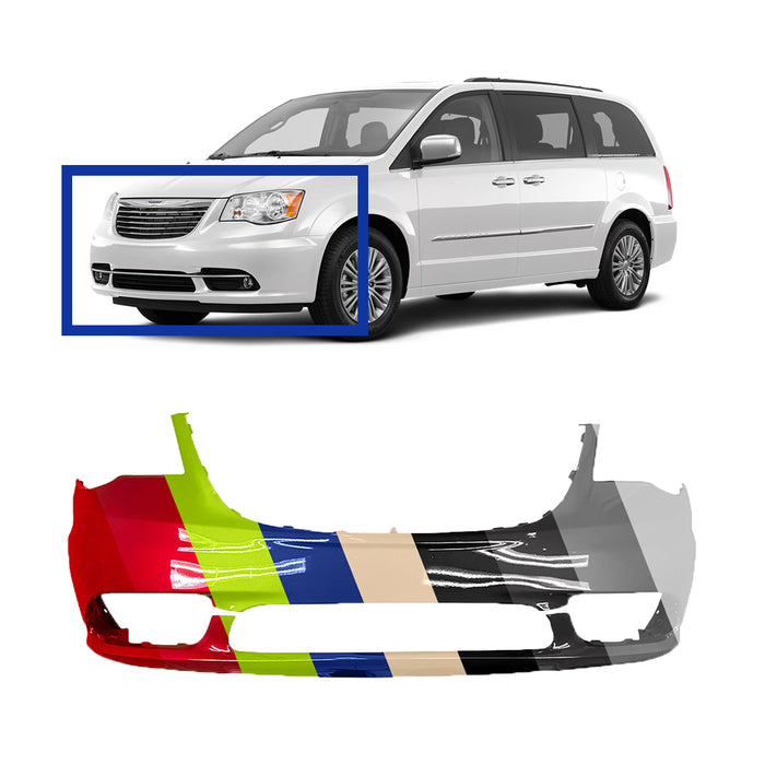 Chrysler Town & Country Front Bumper - CH1000990