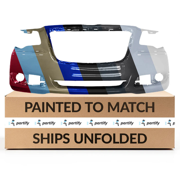 Chrysler 300 OEM Front Bumper Without Sensor Holes - 68127938AE