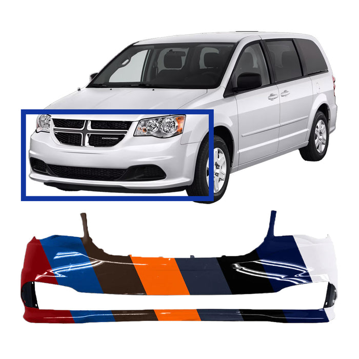 Dodge Grand Caravan CAPA Certified Front Bumper - CH1000A02C