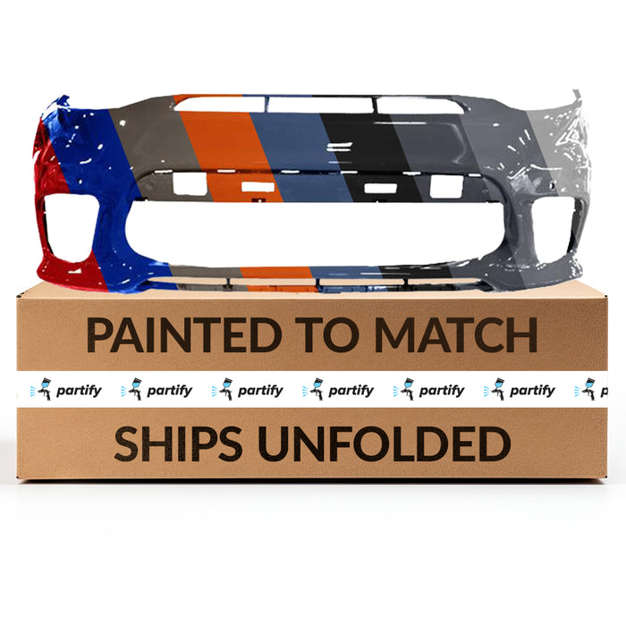 Parachoques delantero con certificación CAPA para Jeep Grand Cherokee SRT-8, con orificios para lavafaros y sensores - CH1000A32C