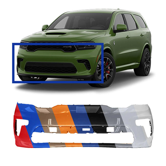 Dodge Durango Front Bumper Without Sensor Holes - CH1000A49