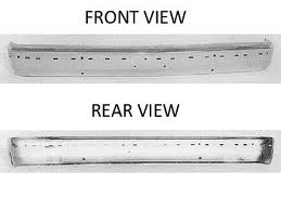 Dodge Dakota Front Bumper Face Bar W/Impact Strip - CH1002367