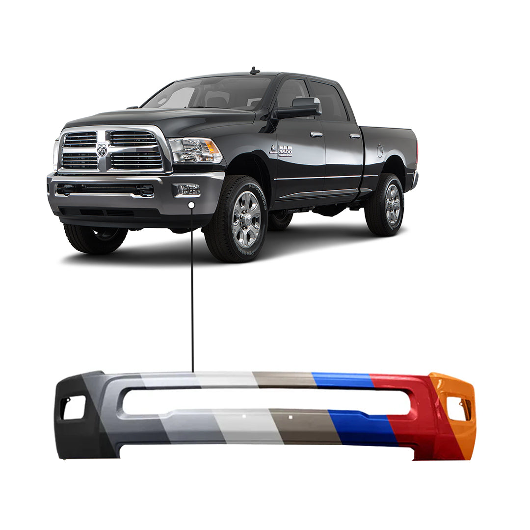 AUTOS PARTS PLUS Front Bumper Chrome Steel Without Fog