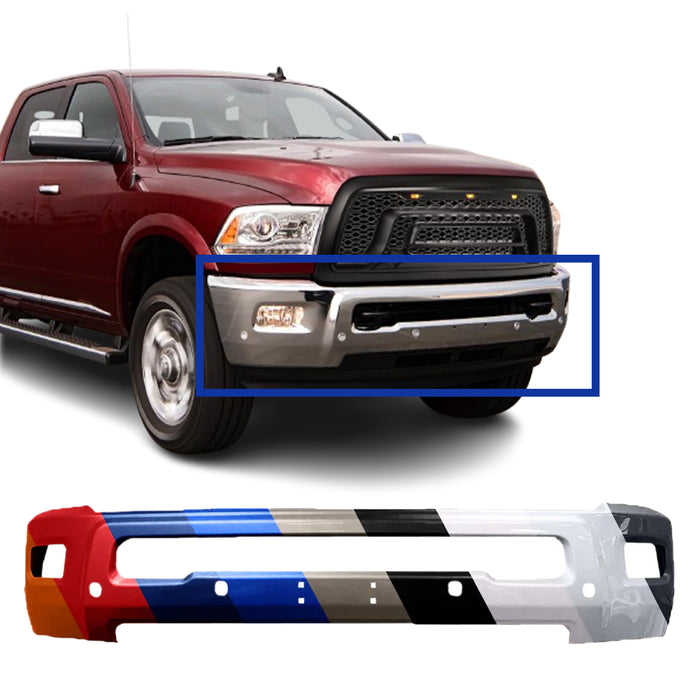 Dodge Ram 2500/3500 OEM Front Bumper With Fog Light Holes & With Sensor Holes - 5XQ57TZZAA