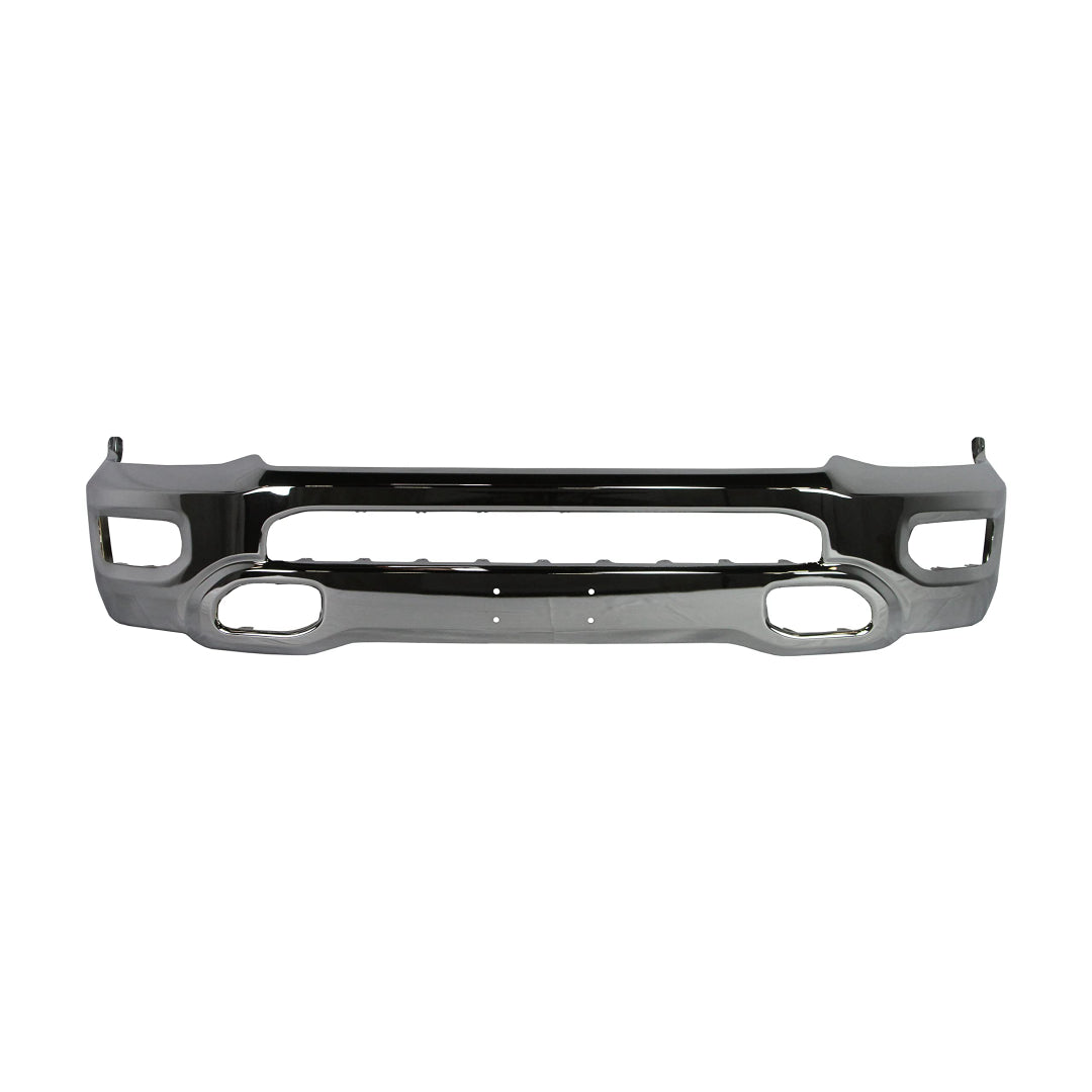 2019-2024 Chrome Ram 1500 Non-Rebel/Non-TRX Front Bumper